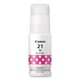 thumbnail image 3 of Botella de tinta Canon GI-21 Magenta genuina Megatank de 135 ml, color magenta, 3 of 3