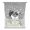 Gray, variant on Grey Moon Tie Up Curtains for Windows 63 Inch Length Balloon Curtains Kitchen Adjustable Balloon Window Shade Modern Abstract Minimalist Stars Artwork Tie Up Valance Bathroom Curtain Window 52"x63"