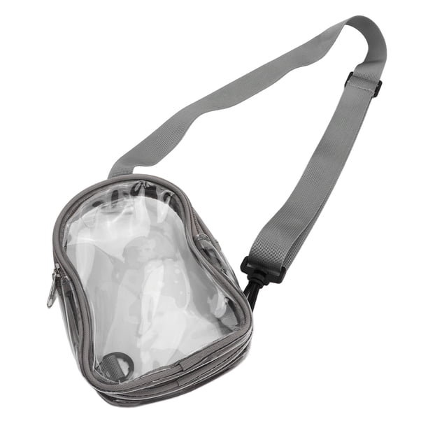 Bolso De Hombro Transparente, Moda De Gran Capacidad, Múltiples Formas De Uso, Bolso De Hombro De PVC Transparente Para Playa, Gimnasio, Concierto
