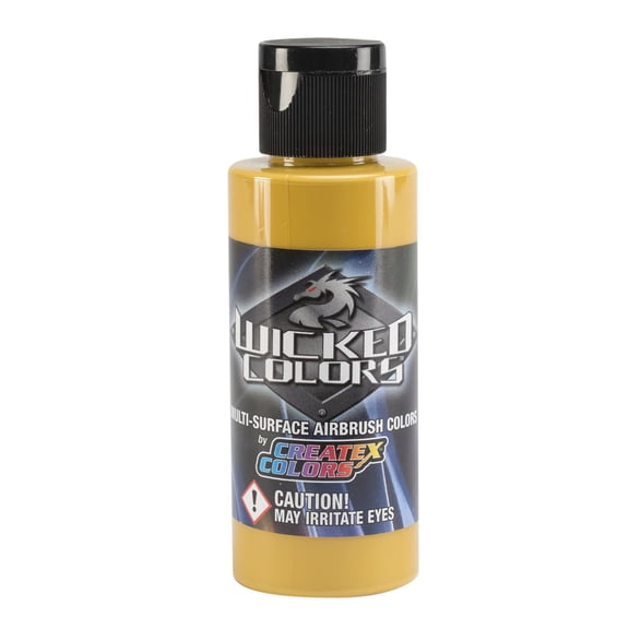 Createx Wicked Airbrush Color, 2 oz. Detail Raw Sienna