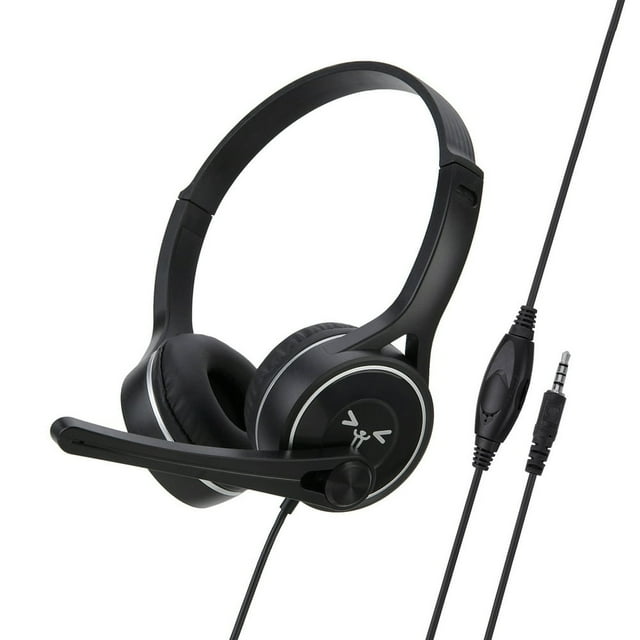 SY-G30 Wired Headphone Comfortable Noise Reduction Over-Ear Computer Headphone with Microphone for Online Course