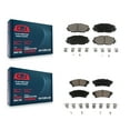thumbnail image 1 of CMX Front Rear Ceramic Brake Pads Kit for Car 2012-2018 Toyota Prius V KCX-100439, 1 of 9