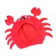 thumbnail image 4 of Animal disfraz sombrero tocado diadema encantadora novedad decorativa Animal gorra invierno Cangrejo, 4 of 8