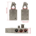 thumbnail image 5 of BQBQERT 6 Way Battery Terminal Clamp 1/0 2 4 6 8 AWG Gauge Positive Car Battery Post Connector, 5 of 10