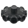 thumbnail image 5 of sunsanly Fishing Bait Trap 3/6/8 Holes Heavy Duty Fine Mesh Portable River Prawn Shrimp Crawfish Eel Loach Crab Catcher Trap Fish Cage, 5 of 7