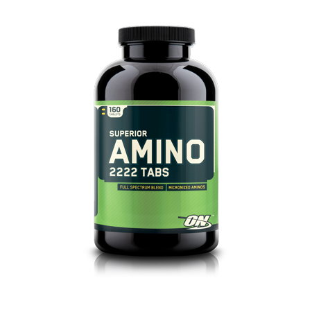 Optimum Nutrition Superior Amino 2222 Capsules, 160 (Best Time To Take Amino 2222)
