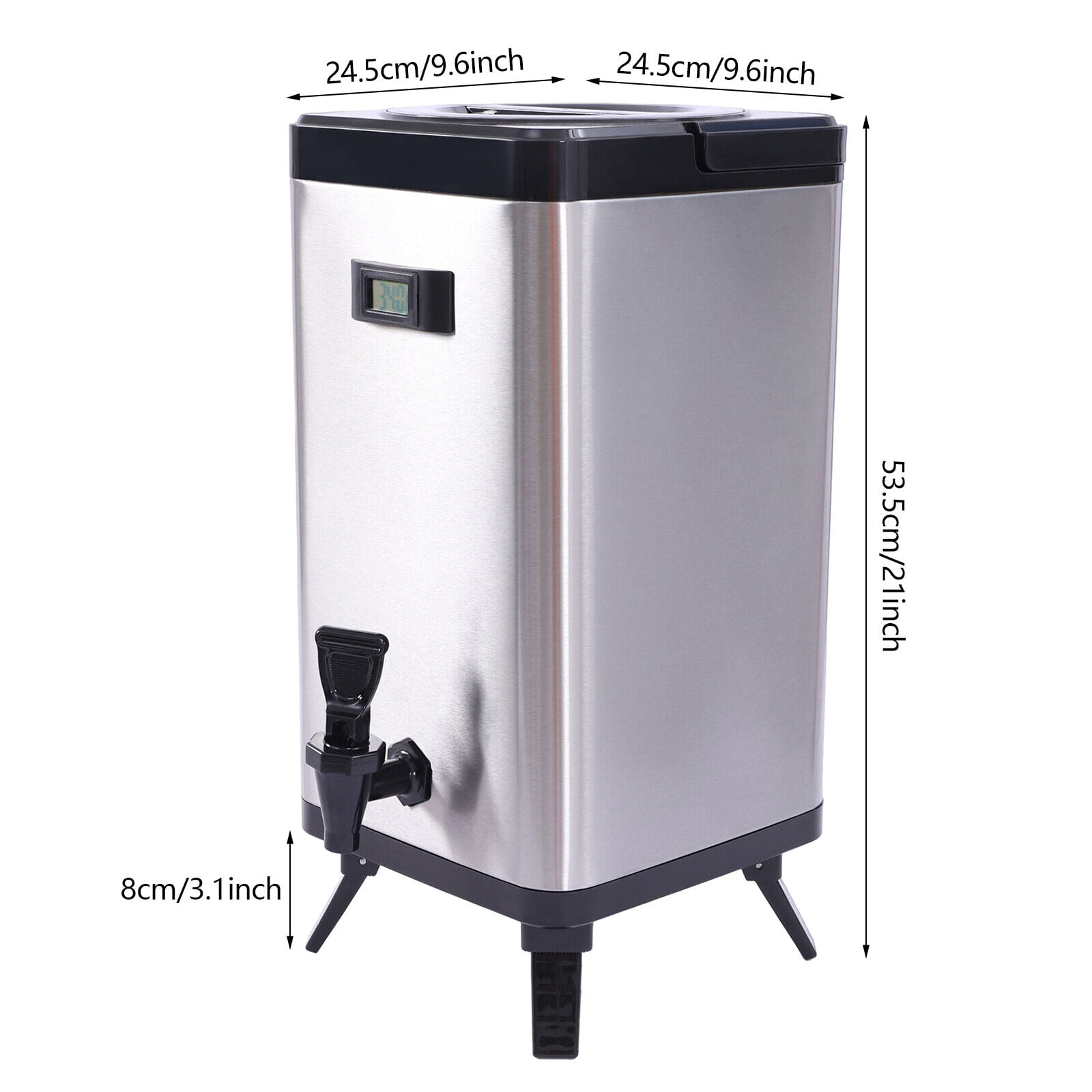 40Ltr Insulated Cold Beverage Dispenser , Insulated Hot Beverage Dispenser  With Spigot