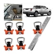 thumbnail image 4 of 5Pcs RV Track Lock Fixed Buckle Stainless Steel Guide Ring for Motorhomes Campers Trailer porte, 4 of 5