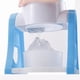 thumbnail image 4 of Billuyoard Trituradora de hielo Manual, máquina afeitadora de cono de nieve, deslizador de acero inoxidable, trituradora de batidos de leche, Cocina y Comedor Azul, 4 of 6