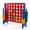 Blue + Red, variant on Costway Jumbo 4-to-Score 4 in A Row Board Game Set Outdoor Indoor Kids Adults Family Fun Blue + Red