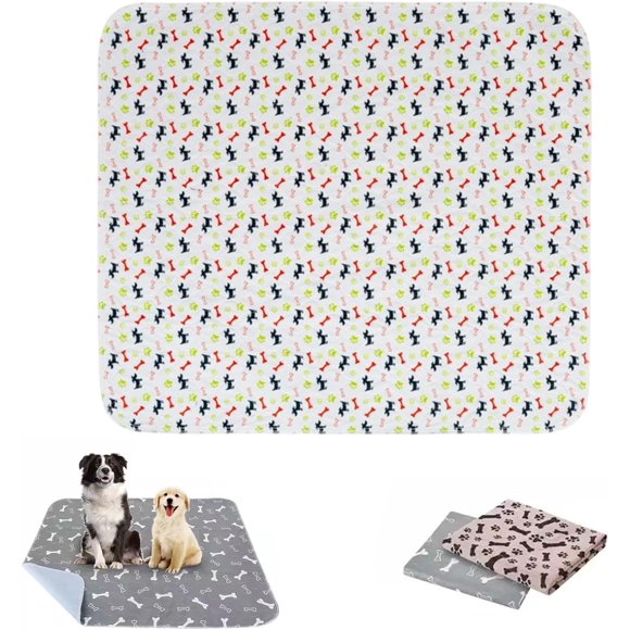 Puppy Pad - The Last Pee Pad You'll Get,PuppyPad.com Pee Pad,Leak & Odor Proof,Easy to Clean & Reuse (D, 27.6" x 31.5")