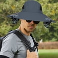 thumbnail image 4 of Sombrero Con Ventilador Solar, Sombrero Refrescante Porttil, Diseo De 2 Ventiladores, Material De Malla Transpirable, Para Pesca Vacaciones, Funcionamiento Manual, Equipo Para Actividades, UKHBMC, 4 of 9