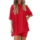 thumbnail image 1 of Conjunto de 2 Piezas PRETTYGARDEN para Mujer 2025 Rojo XL, 1 of 5