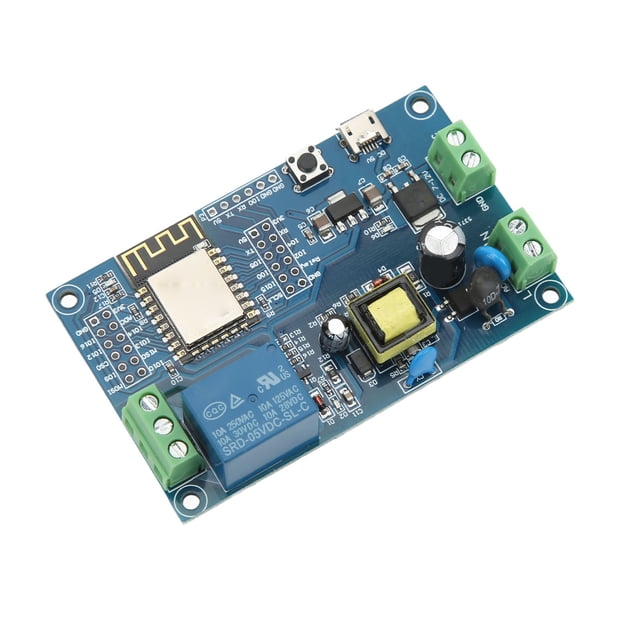 Tablero De Relé, Módulo De Relé 10A Corriente De Carga Máxima UART De Conducción Fuerte Para Control