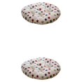thumbnail image 1 of Matsuzay Cojín para silla Stay Put y antideslizante para mayor comodidad Sillas de oficina transpirables y permeables al sudor para silla de 【estrella】 redonda 1 2Conjunto, 1 of 6