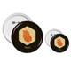 thumbnail image 1 of Organos del cuerpo corazon de luz Insignia insignia botón diseño conjunto, 1 of 3
