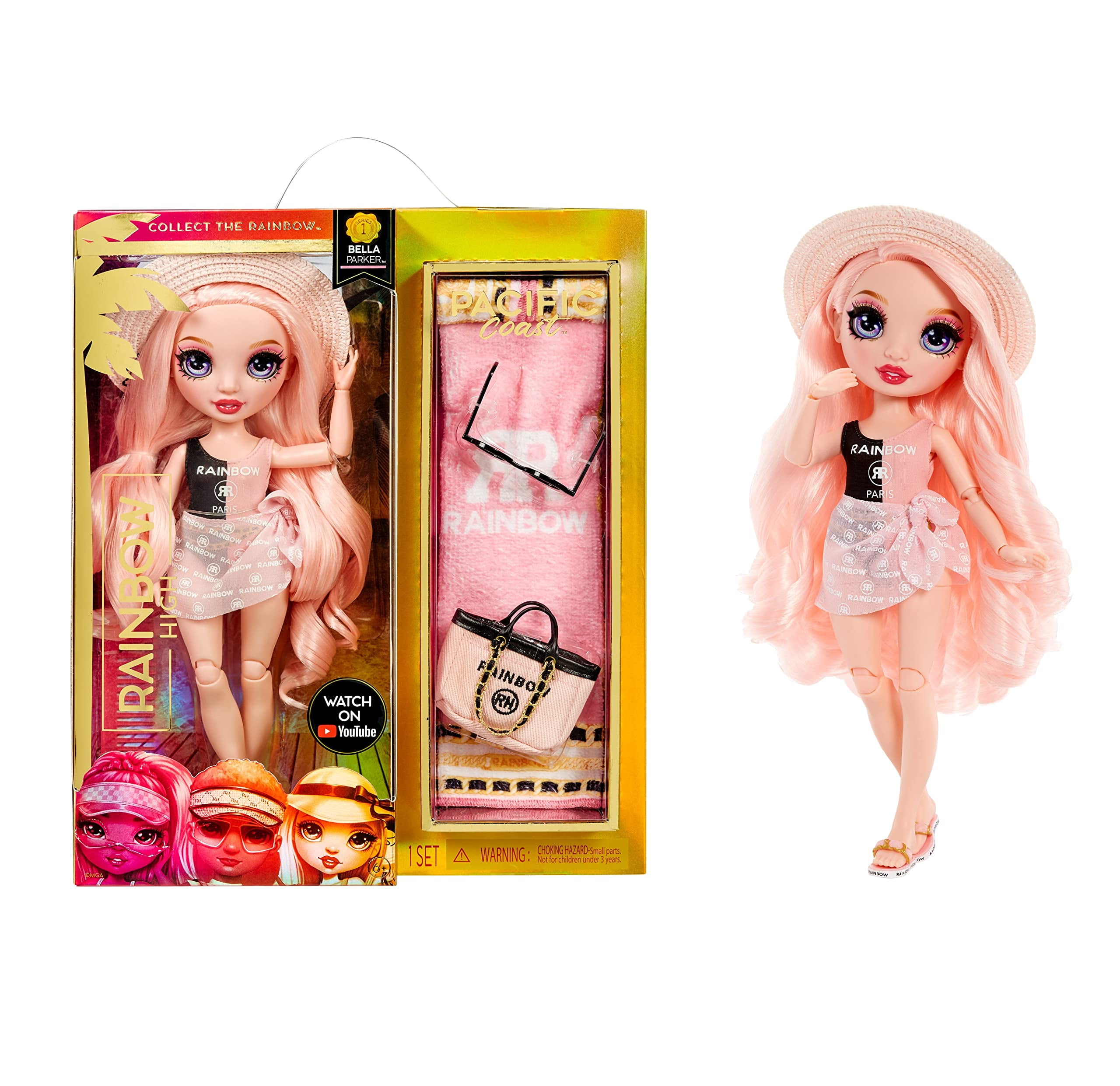 Poppy Pacific Coast - Bella Parker - Pink Fashion Doll With