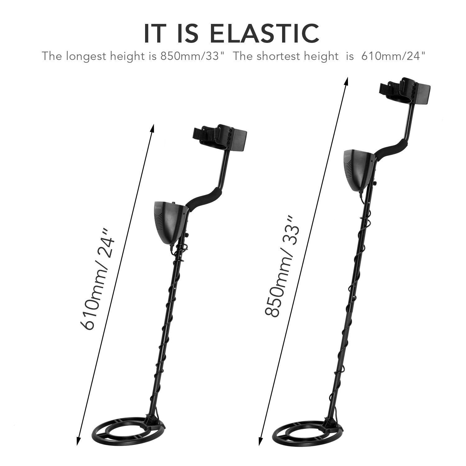MD-3030 Portable Underground Metal Detector MD3030 Treasure Hunter Gold Digger Finder LCD Display Waterproof