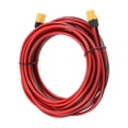 thumbnail image 1 of Uxcell XT60 Extension Cable, 12AWG 20 ft Male to Female Tinned Copper XT60 Connector Power Cable for RC Batteries, Portable Power Station, Solar System, 1 of 6