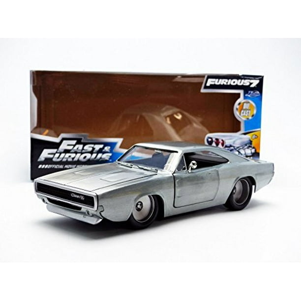 Jada 1 24 Fast Furious 1968 Dodge Charger R T Bare Metal