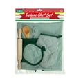 thumbnail image 2 of Juego de gadgets para hornear para niños Mitt Amasar Palo Cuchara Delantal Batidor de huevos Kit de tela pequeña Herramientas de cocina seitruly JJ24776-00B, 2 of 7