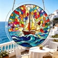 thumbnail image 4 of 7.4 Inch Acrylic Puzzles Suncatcher, Window Hanging Suncatcher Puzzle, Decorative Garden Art For Home And Birthday Gifts, 4 of 5