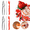 2set, variant on 3 Piece Stainless Steel Seafood Tools Set Heavy Duty Crab Leg Cracker with 2 Dual Ended Forks Picks and Storage Bag Dishwasher Safe Shellfish Opener