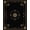 Black, Pattern 3, variant on ODIKA 8'x10' Washable Area Rug Black Beige Floral Elegance with Classic Border Ornate Motifs and Symmetrical Design for King Size Bedroom Under Bed, Master Suite, Non-Shedding, Easy Care