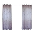 thumbnail image 2 of Inteprter Cortina de ventana de caña de impresa semi opaca para protección dormitorio de estar Decoración del hogar gris Inteprter HA002811-01, 2 of 6