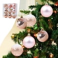 thumbnail image 2 of ESULOMP Christmas Balls Ornaments, 9Pcs Xmas Tree Decorations, 60mm/2.36" Shatterproof Christmas Tree Ornaments Hanging Ball for Holiday Wedding Party Decoration, 2 of 7