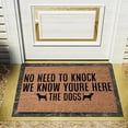thumbnail image 6 of Coir Doormat Outdoor Spring Outdoor Mats for Front Door Spring Spring Rugs Indoor Welcome Doormat Outdoor Entrance Sturdy Door Mats for Home Entrance Outdoor Indoor, 16x24 Inch, NO NEED TO KNOCK, 6 of 6