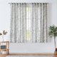 thumbnail image 2 of Cortinas Jinchan de lino floral, 160 x 160 cm, color azul, estilo francés, 2 of 9