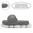 thumbnail image 2 of Pillow Slippers for Women Men Non-Slip Quick Drying Bathroom Shower Sandals Thick Sole Cloud Slides Indoor & Outdoor, 2 of 6
