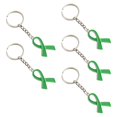 thumbnail image 5 of Cancer Awareness Keychains - 5PCS Hope Ribbon Key Rings with Charms - Show Support for Survivors & Loved Ones - Pink Ribbon Keychain Collection, 5 of 7
