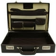thumbnail image 4 of HH-003PM/BN Faux Leather Briefcase Brown, 4 of 4