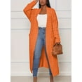 thumbnail image 6 of 2023 Autumn and Winter New Fashion Women‘s Cardigan Long Sleeve Sweater with Pockets Women‘s Cardigan Chunky Knit Top Sweater, 6 of 7