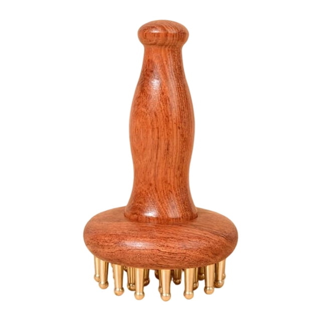 Cepillo de masaje corporal,Cepillo de masaje corporal de madera con mango ergonómico,Cepillo de masaje de madera,herramienta de masaje corporal de mano,Manual de relajación con cepillo