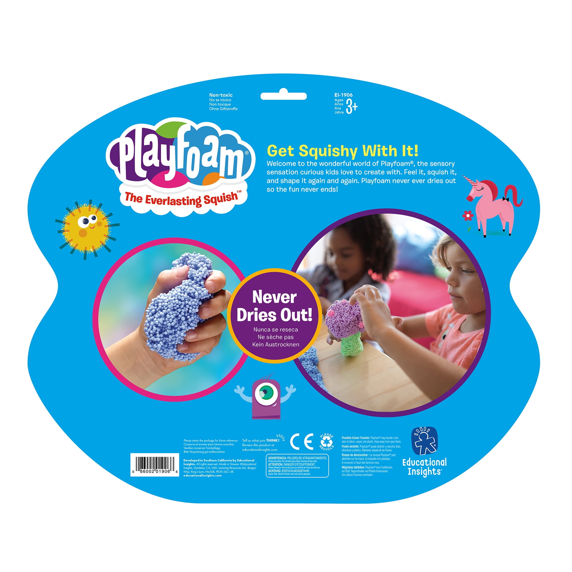 Pack Playfoam Combo Educational Insights 8 20 Kids New Never Toy Dries Out Set 