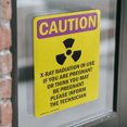thumbnail image 4 of (2 Pack) X-Ray Radiation In With Symbol OSHA Caution Radiation Sign 10 Inch X 14 Inch Vinyl Label Decal Sticker Weather Resistant, UV Protected for Workplace, Business, and Construction, 4 of 7