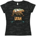 thumbnail image 3 of Inktastic Utah Vacation Bear Silhouette Women's T-Shirt, 3 of 5