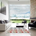 thumbnail image 6 of Ahgly Company Indoor Round Patterned Pearl White Beige Novelty Area Rugs, 8' Round, 6 of 6
