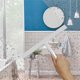thumbnail image 3 of Limpiador de ducha con gancho con ventosa: limpiacristales de goma de silicona para limpiar ventanas de baños, 3 of 5