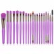 thumbnail image 1 of Juego de 20 brochas para sombras de ojos Sincero brochas sintéticas multifuncionales color morado, 1 of 10
