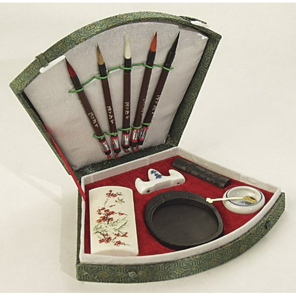 Art Advantage 25821Art Advantage Sumi Ink and Brush Set, 12-Piece