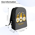 thumbnail image 2 of Lafuoo Bee Kind Pattern Single-sided Backpack, Waterproof with Computer Compartment, Suitable for Business, Travel, Sports-One Size, 2 of 6