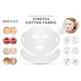 thumbnail image 5 of Dermovia Masque Facial de Compression Breveté pour Votre Visage, Réservoir de Requin Réutilisable Biodégradable en Coton Soin de la Peau Collagène Rajeunissant Lot de 4, 5 of 5