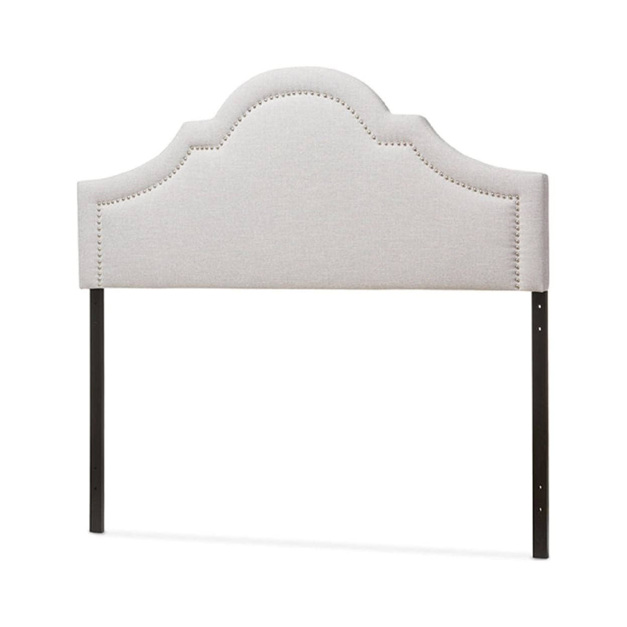 Baxton Studio Rita Modern and Contemporary Grayish Beige Fabric Upholstered Full Size Headboard,Wholesale Interiors