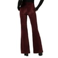thumbnail image 2 of Joe's Womens The Molly Trouser Velvet Flared Pants, 2 of 4
