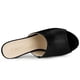 thumbnail image 5 of Sandalias Con Talon Abierto Tacón De Bloque Para Mujer Negro 40, 5 of 7