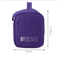 thumbnail image 5 of PiccoCasa Travel Toiletry Cosmetic Bag Hanging Makeup Storage Organizer Purple, 5 of 7
